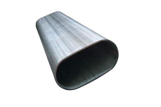Galvanized Welded Flat Oval Steel Tube 0.2mm-2.5mm S235J S355J