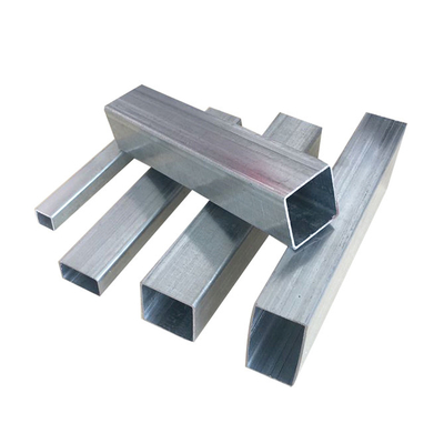 Q235 Galvanized Steel Square Tube 40X40 2m-12m A53 Grade B Building Materials