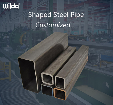 Q235 Galvanized Steel Square Tube 40X40 2m-12m A53 Grade B Building Materials