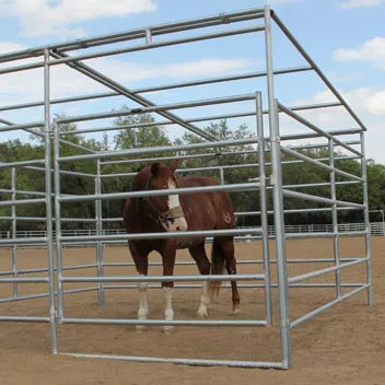 Australia Horse Galvanized Livestock Fencing Corral Welded Wire Horse Panels